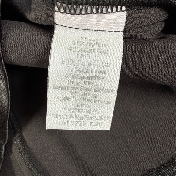 Pearl Georgina Chapman Black Lace Mini Dress Size 6 Romantic Whimsigoth Sexy Y2K - Picture 11 of 15